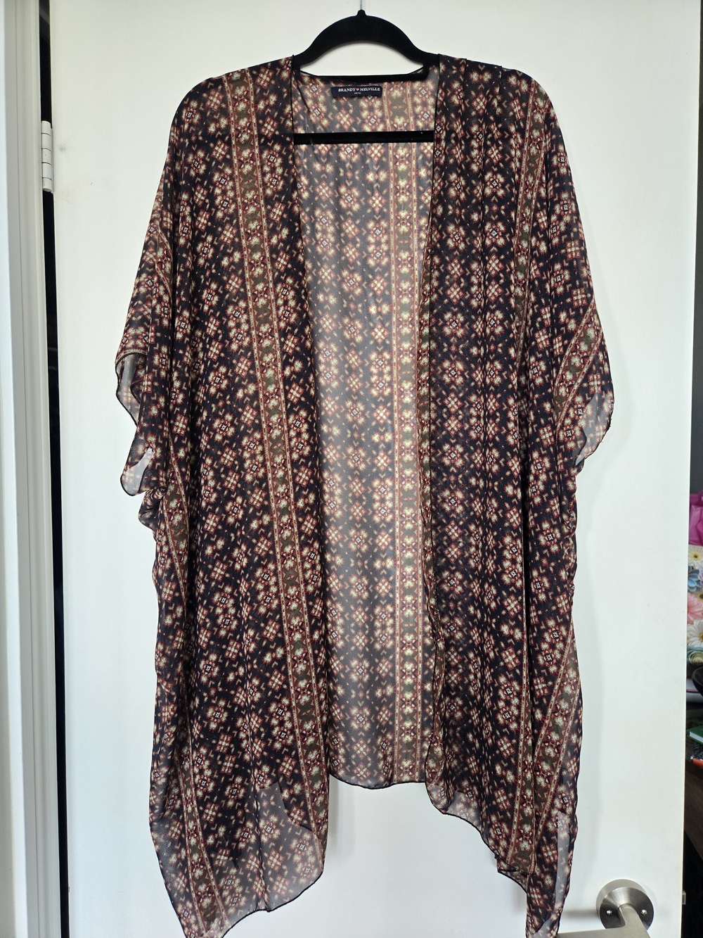 Brandy Melville Sheer Kimono Cardigan Small / Fits OS